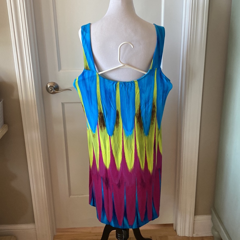 INC International Concepts Woman’s Swim Coverup with sequined neckline 1X - Picture 3 of 6